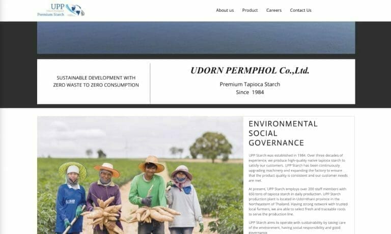 รับทำเว็บไซต์ UDORN PERMPHOL