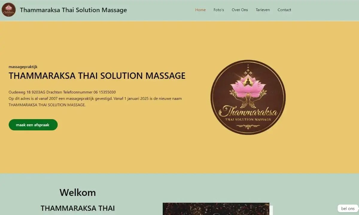 Portfolio Thammaraksa Thai Massage
