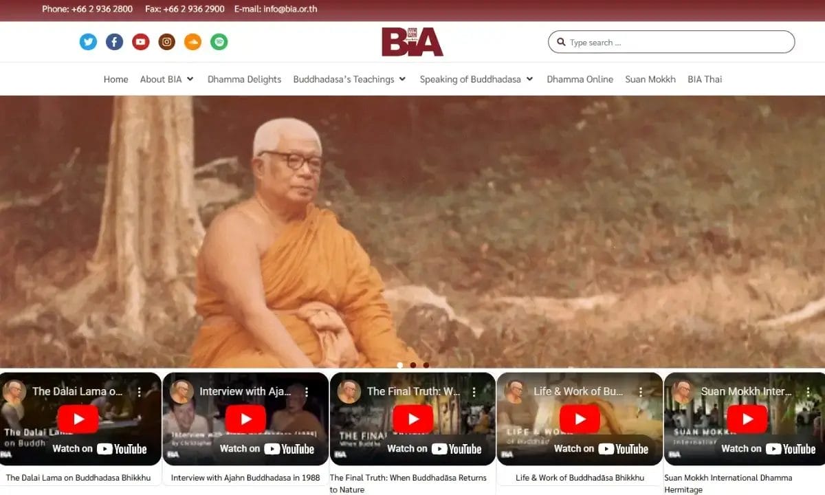 Portfolio Buddhadasa Indapanno Archives