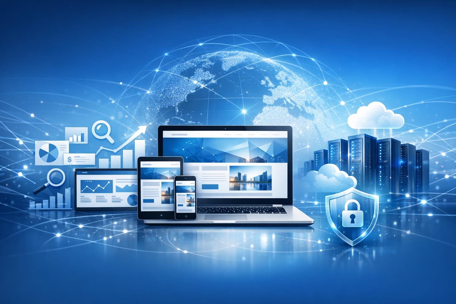 บริการออนไลน์ครบวงจรจาก ShopNet Design